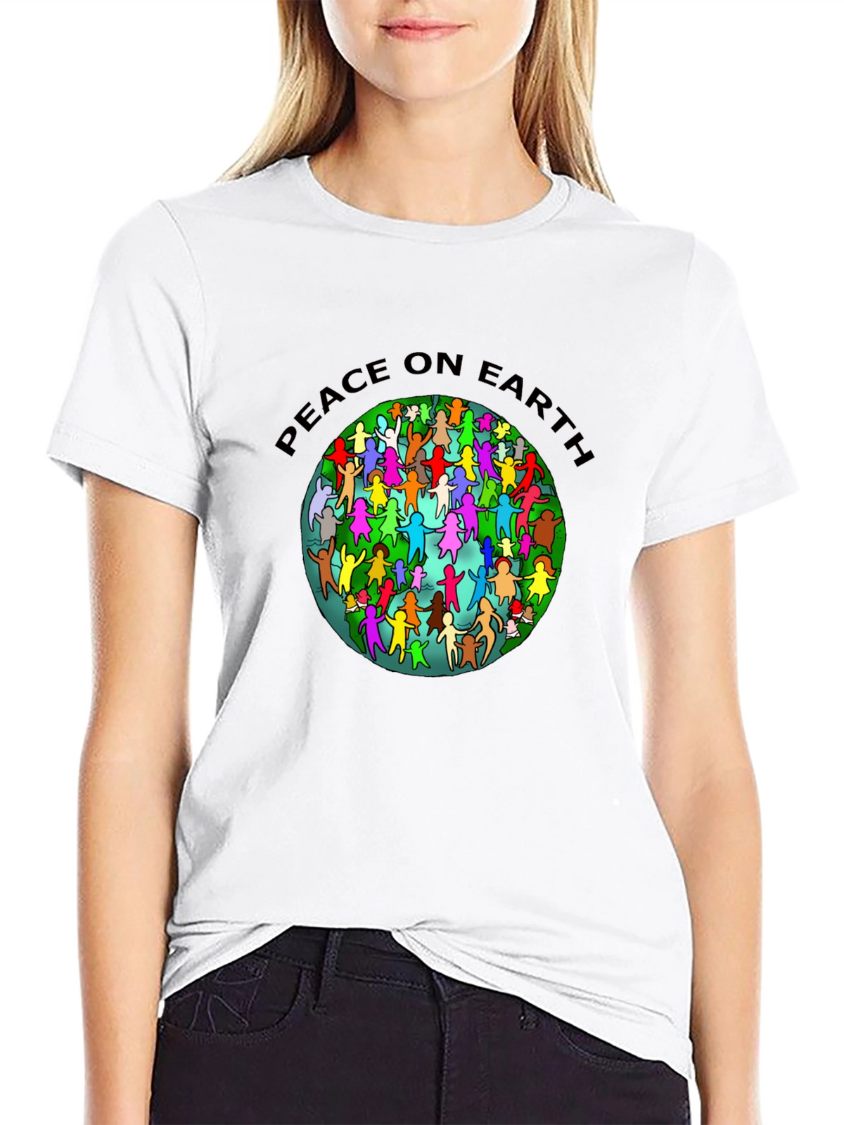 Peace On Earth Graphic T-Shirt
