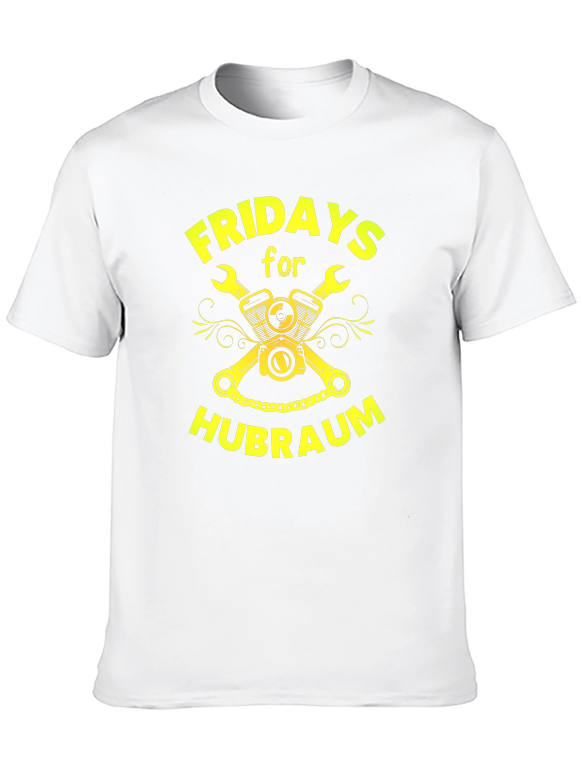 Fridays for Hubraum T-Shirt - Black Graphic Tee