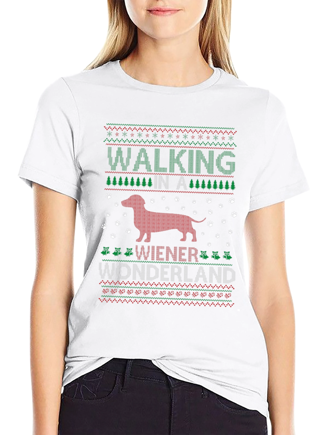 Walking in a Wiener Wonderland Graphic Tee