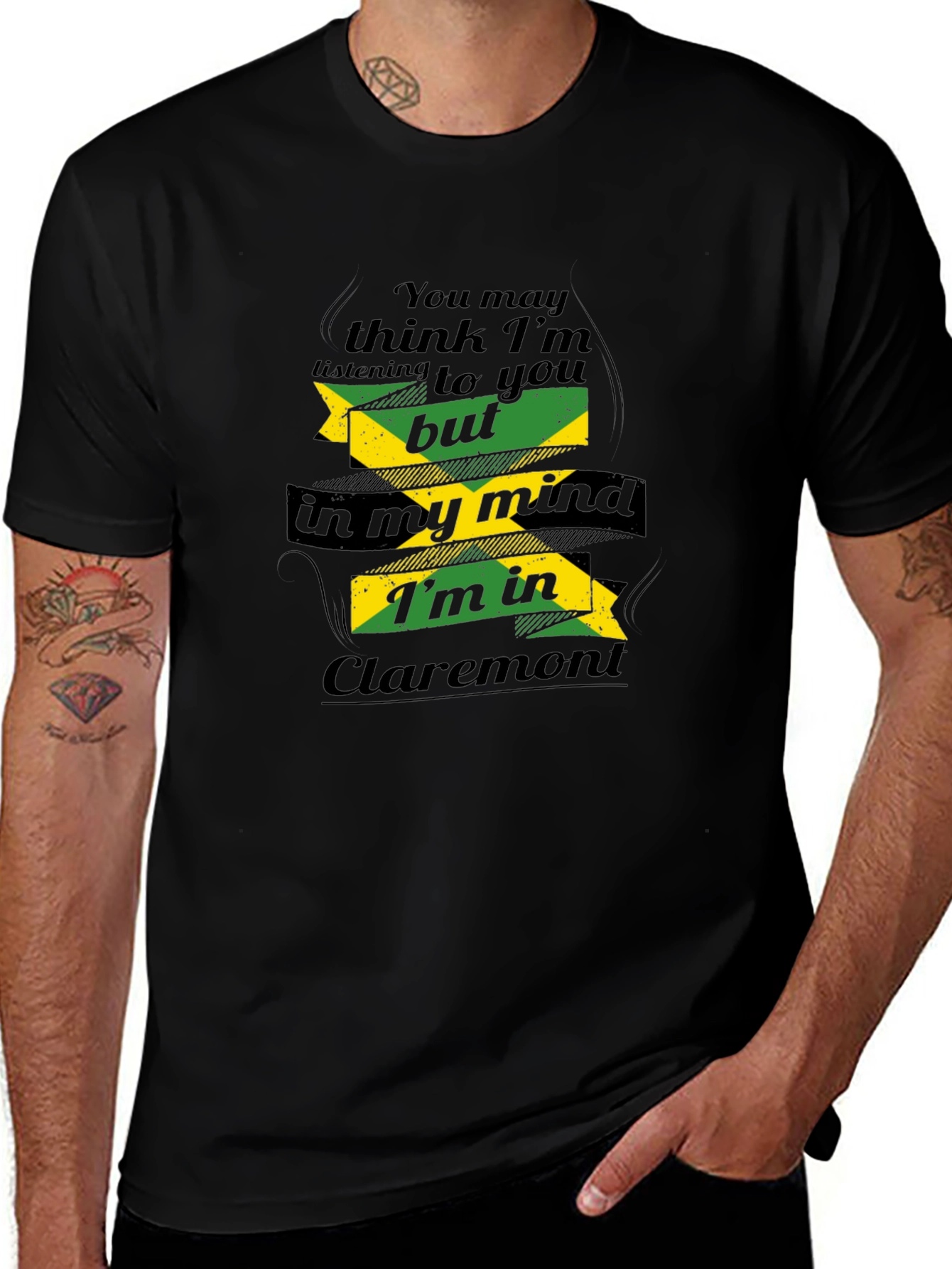 Claremont Mind T-Shirt: Jamaican Style