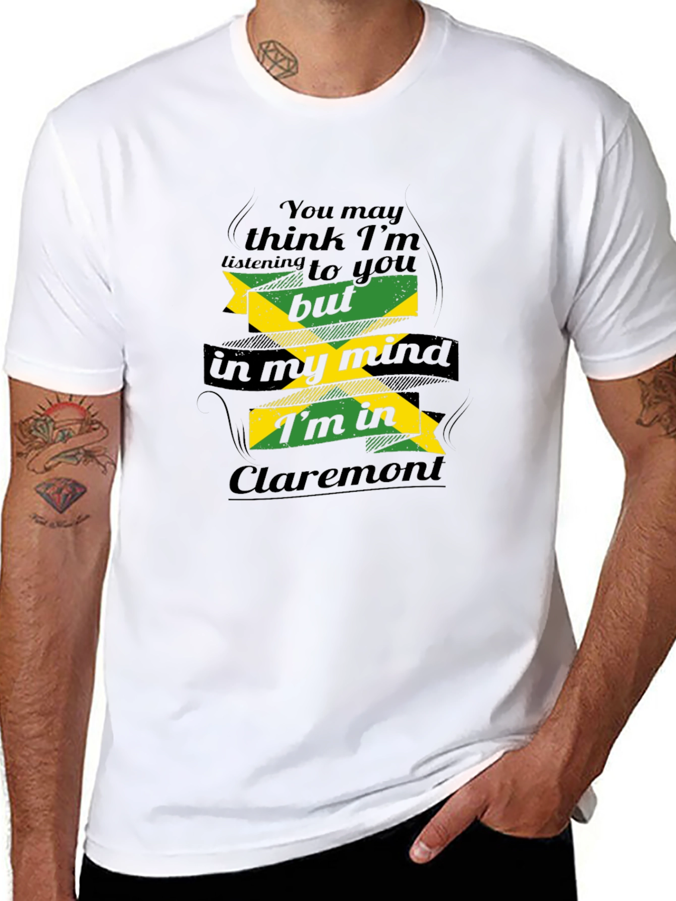 Claremont Mind T-Shirt: Jamaican Style