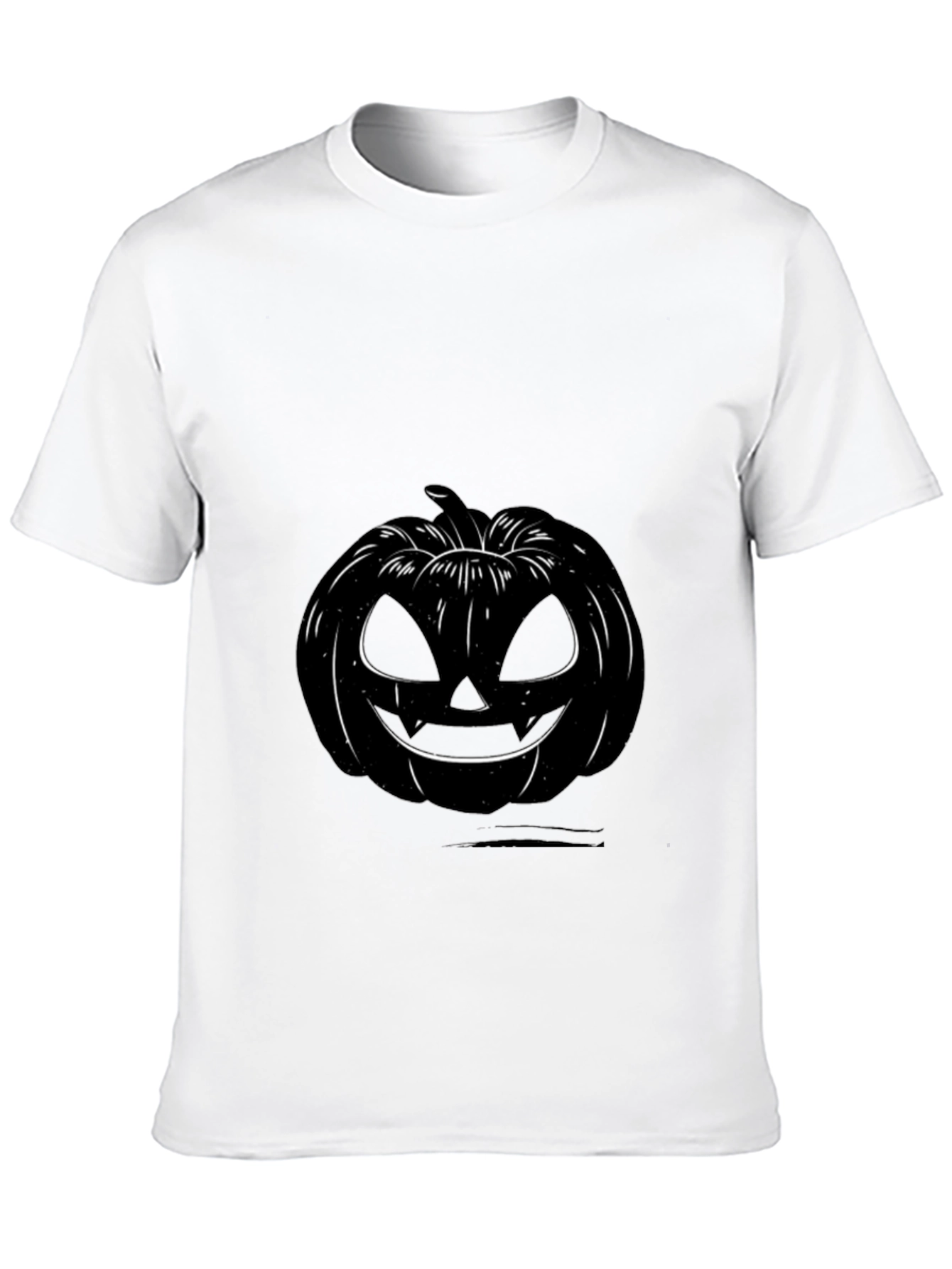 Spooky Pumpkin Graphic Tee - Halloween T-Shirt
