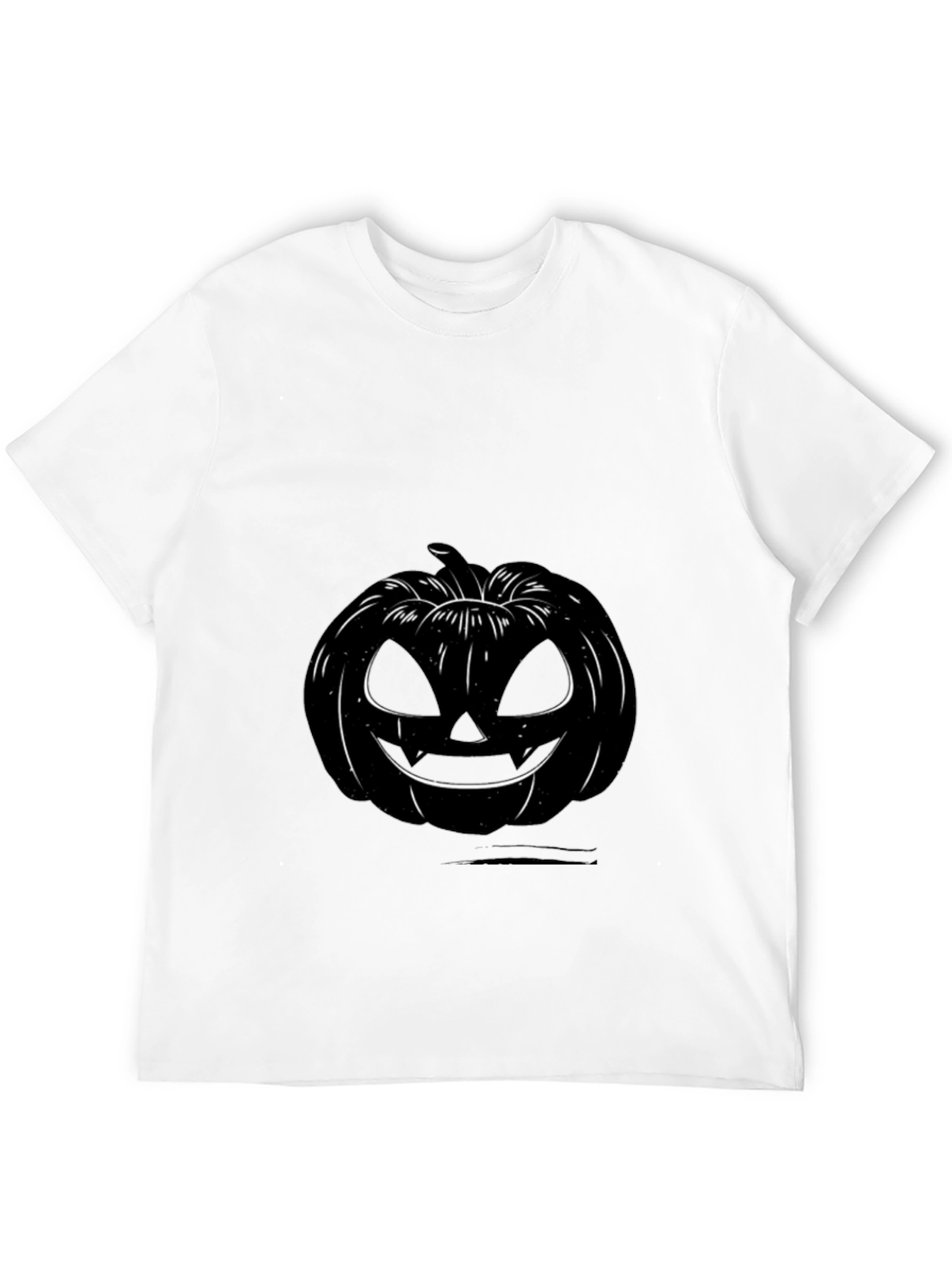 Spooky Pumpkin Graphic Tee - Halloween T-Shirt
