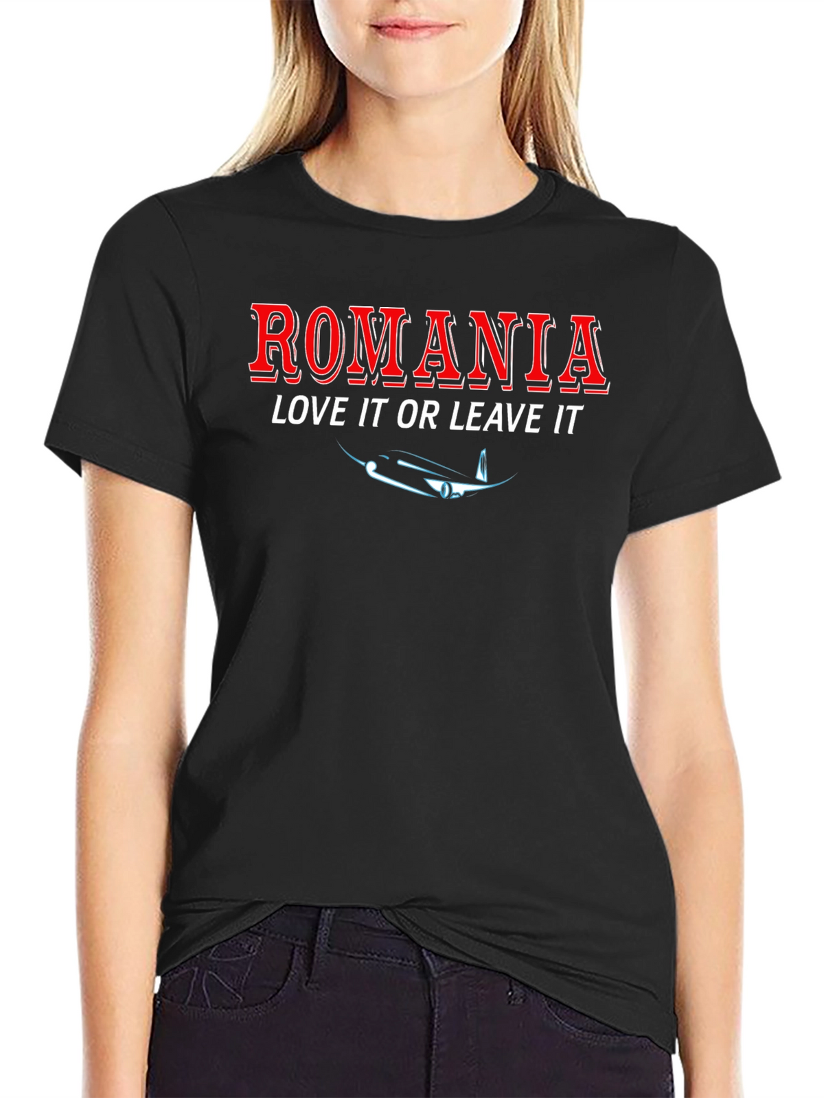 Romania Love It Or Leave It T-Shirt