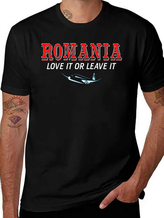 Romania Love It Or Leave It T-Shirt