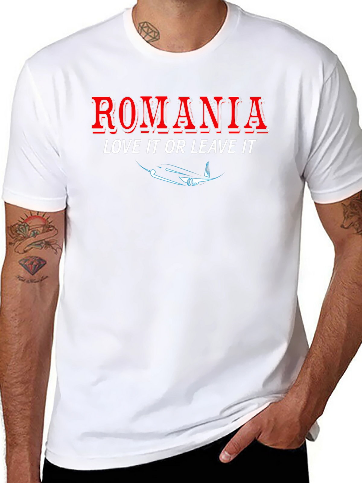 Romania Love It Or Leave It T-Shirt