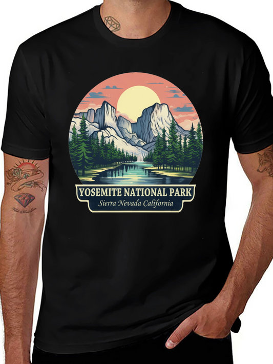 Yosemite National Park Graphic Tee - Sierra Nevada