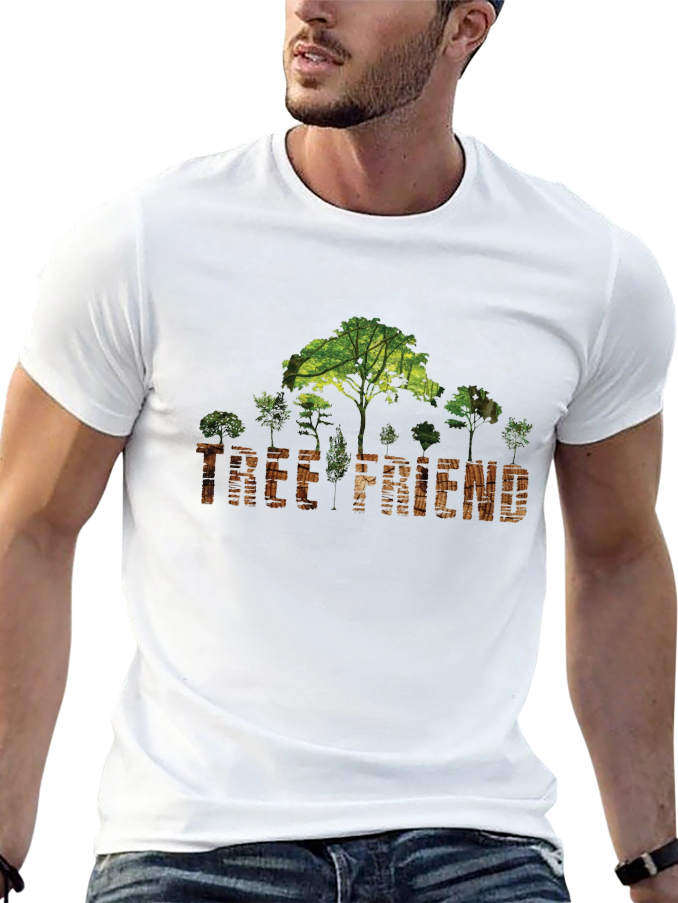 Tree Friend Graphic Black T-Shirt