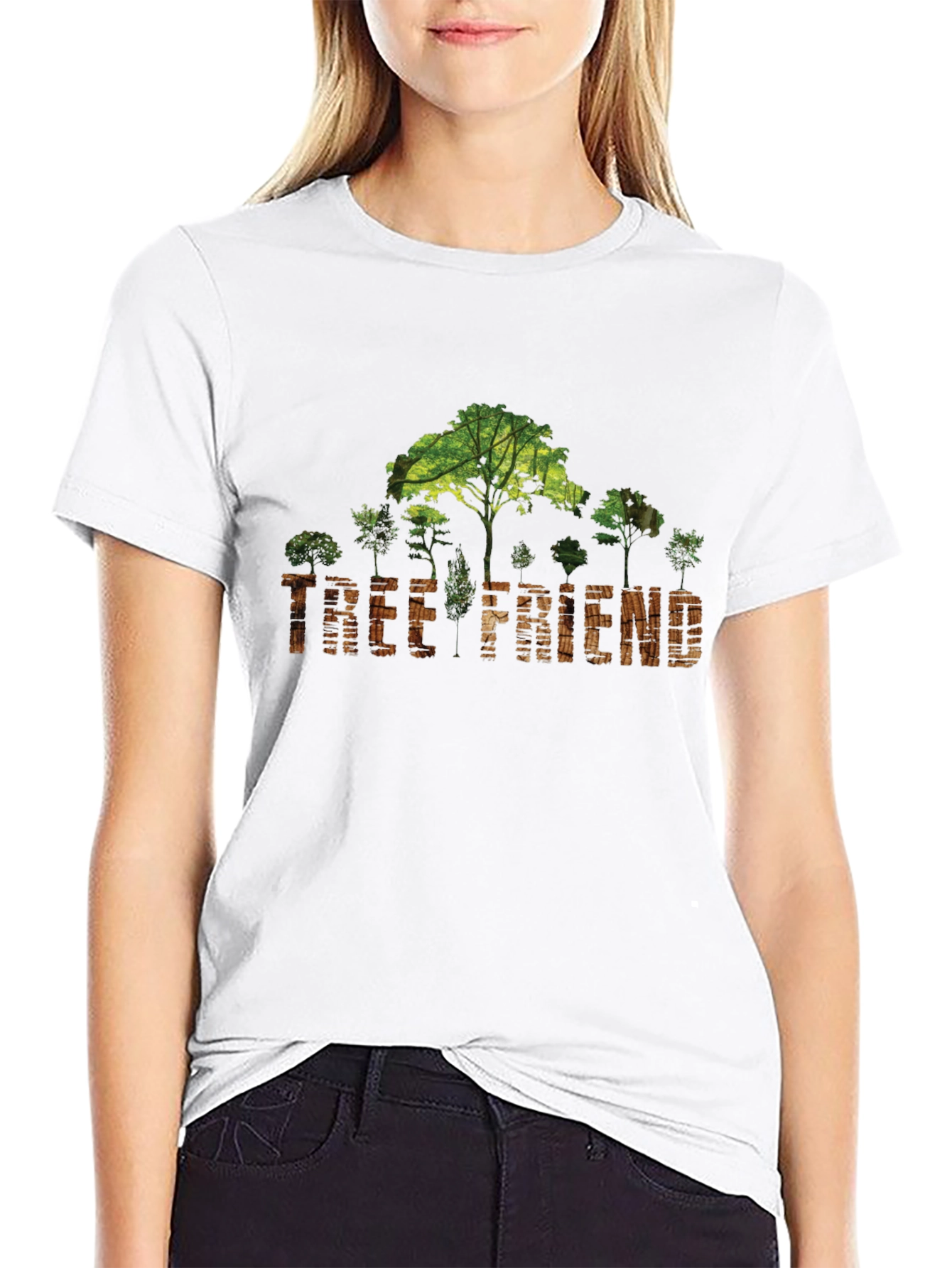 Tree Friend Graphic Black T-Shirt
