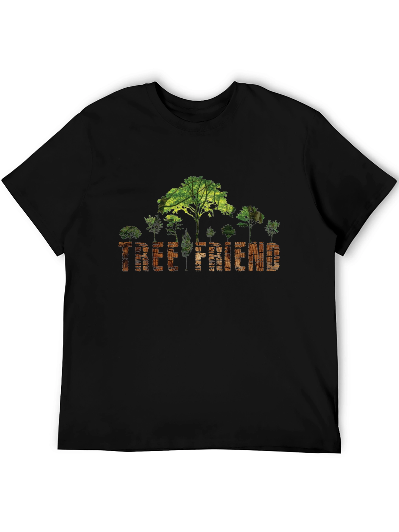 Tree Friend Graphic Black T-Shirt