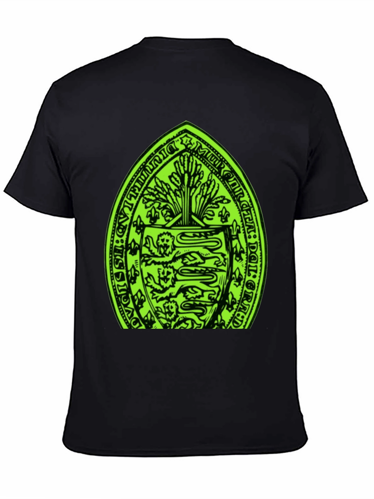 Emblem Graphic Black T-Shirt