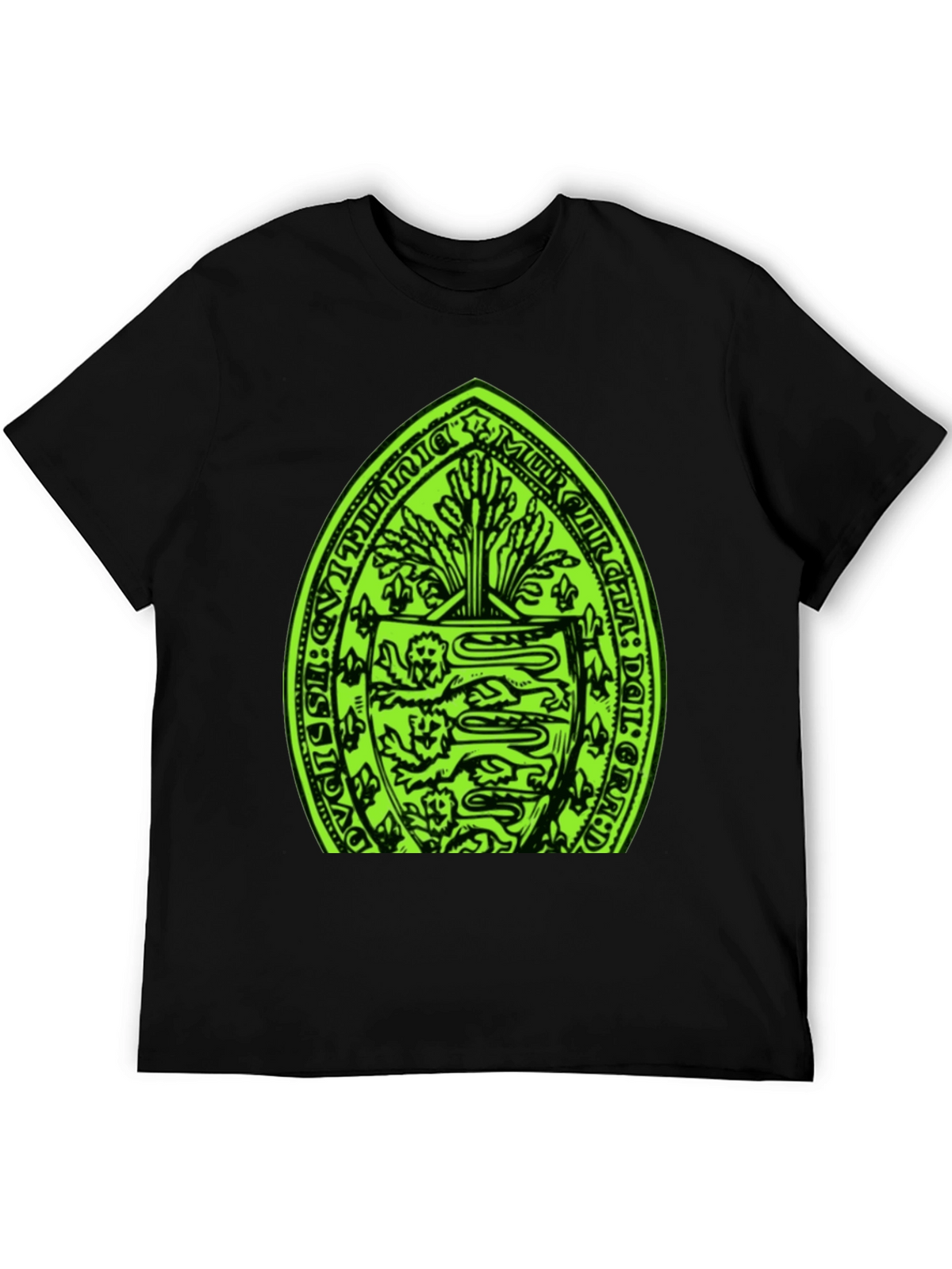 Emblem Graphic Black T-Shirt