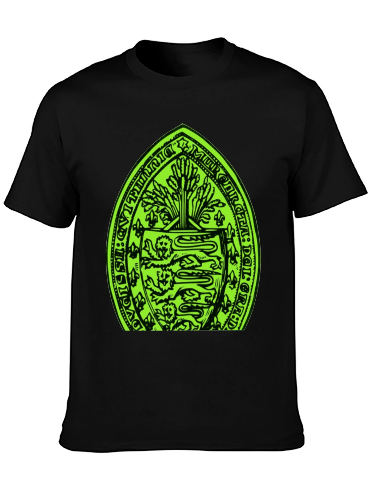 Emblem Graphic Black T-Shirt