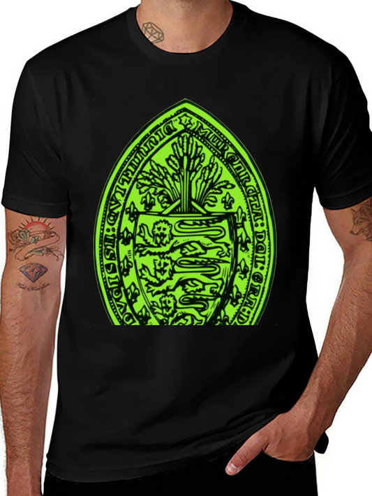 Emblem Graphic Black T-Shirt