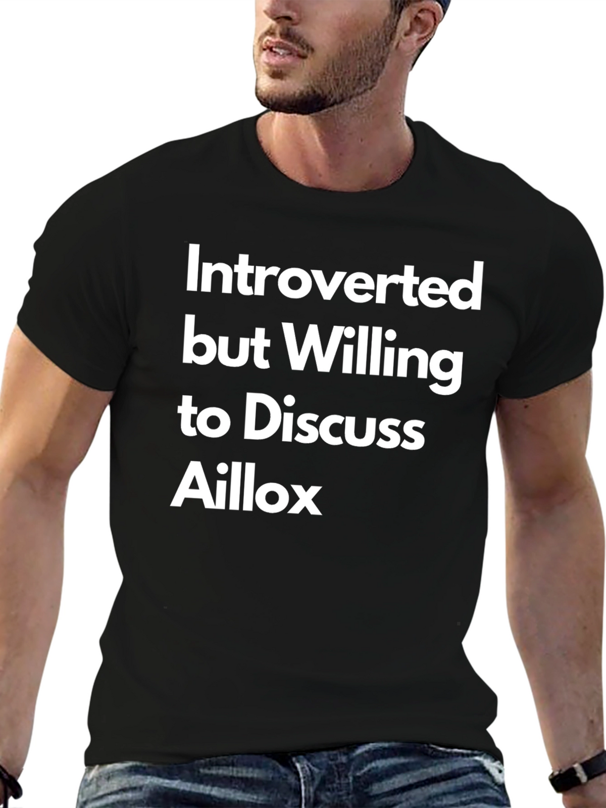 Introverted But Willing to Discuss Aillox Tee