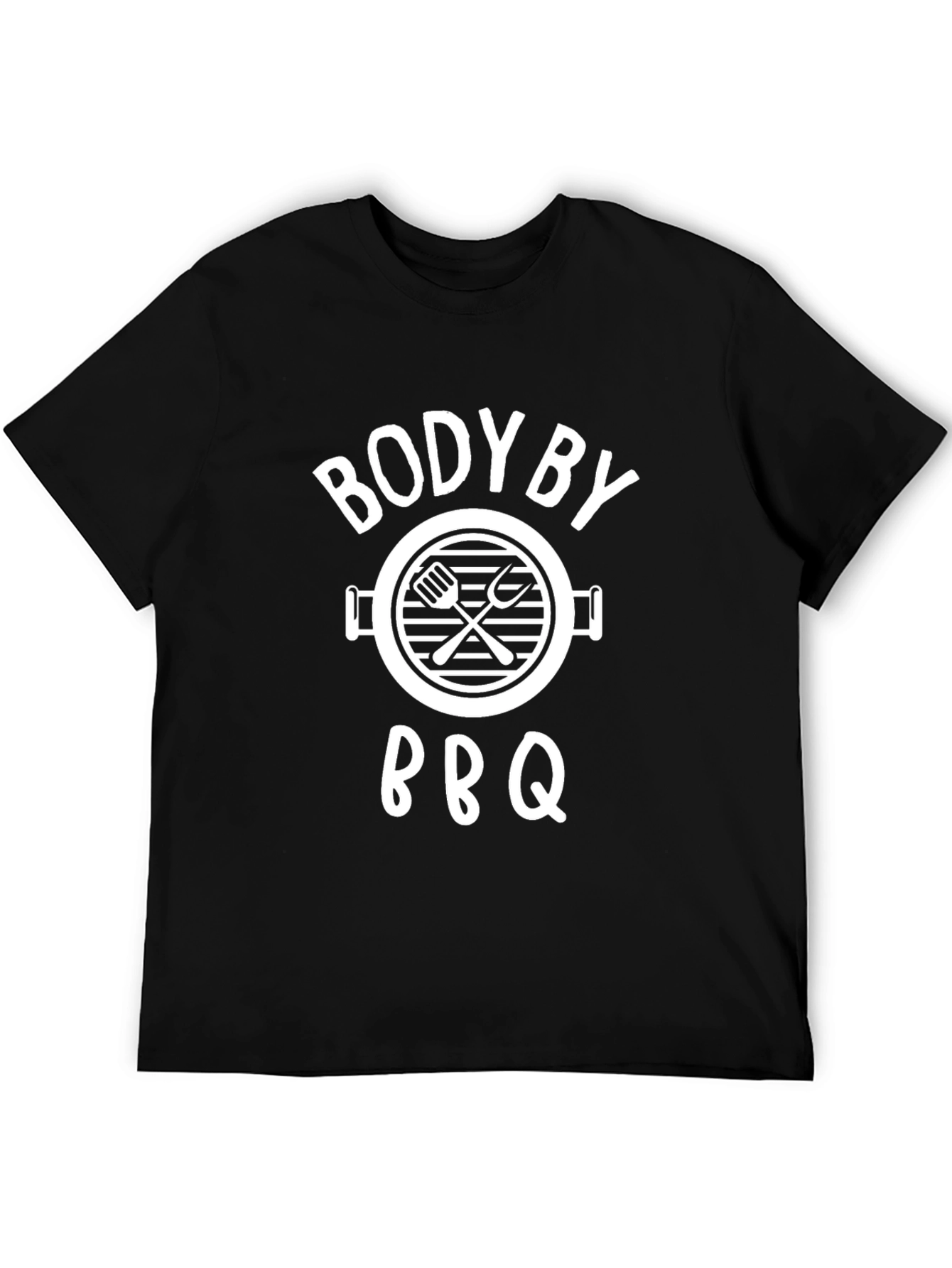 Body By BBQ T-Shirt - Grilling Design