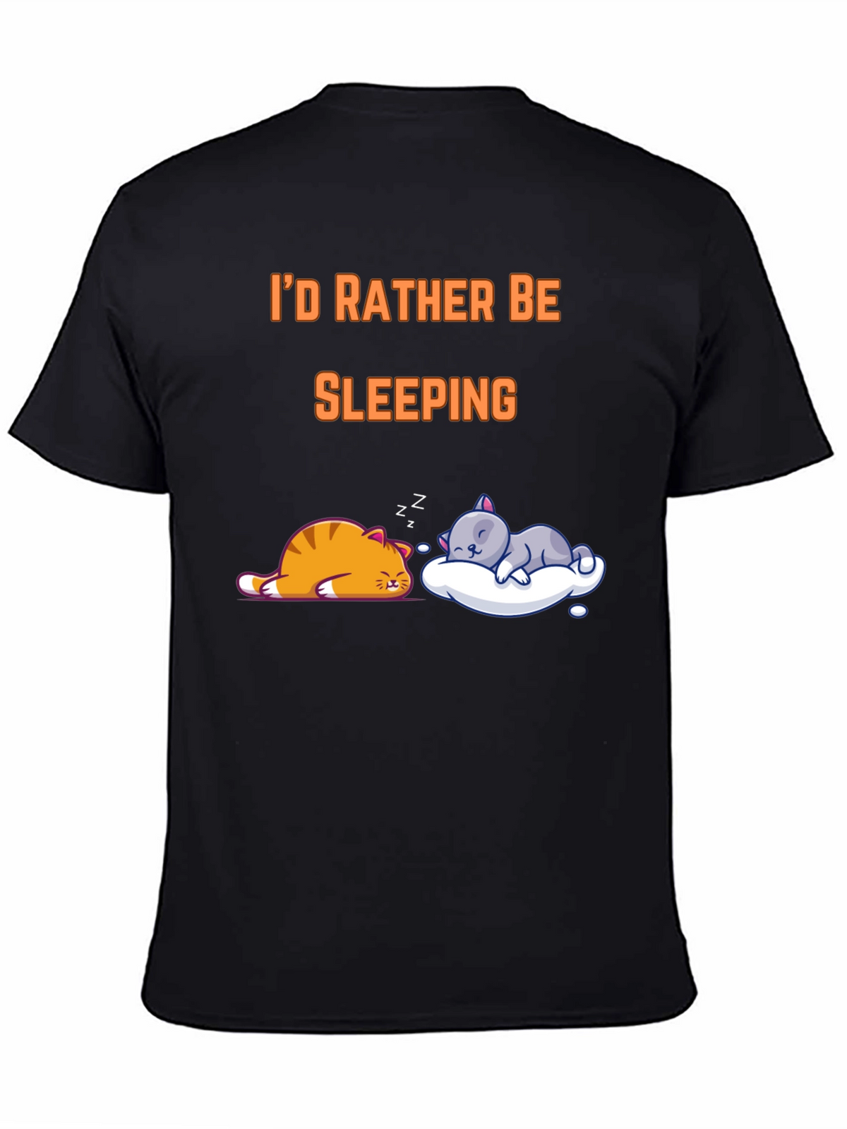 Id Rather Be Sleeping Cat T-Shirt