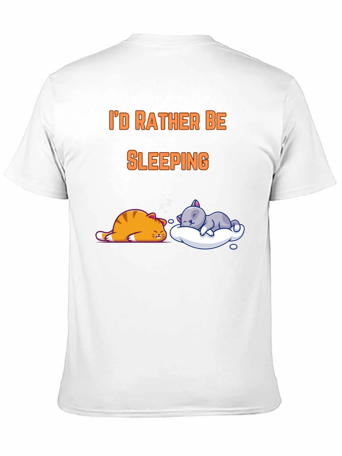 Id Rather Be Sleeping Cat T-Shirt