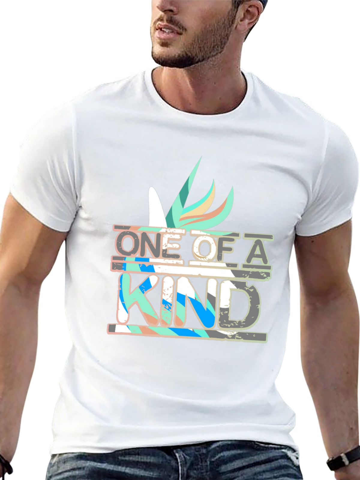Unique Graphic Tee - One Of A Kind Design