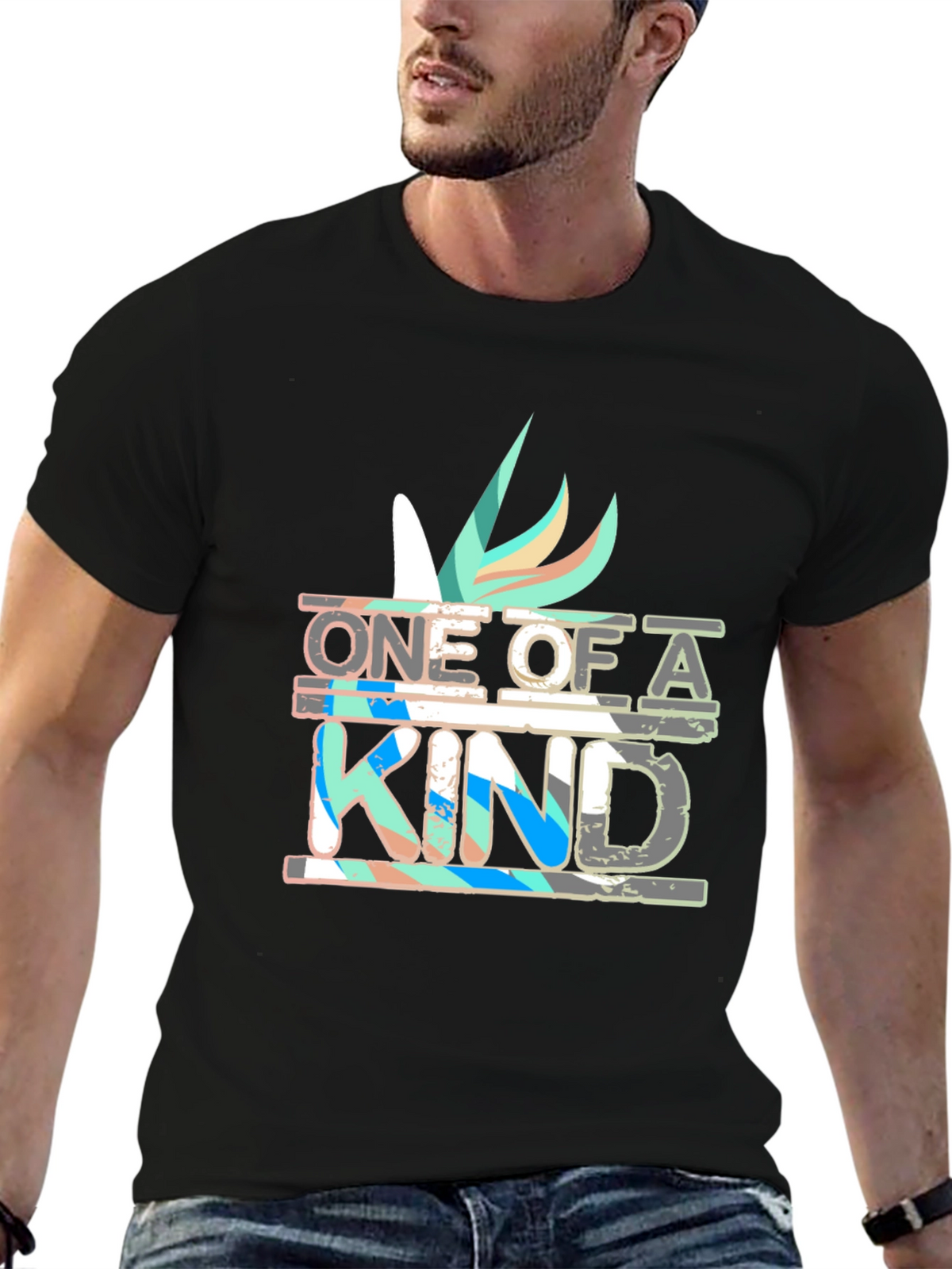 Unique Graphic Tee - One Of A Kind Design