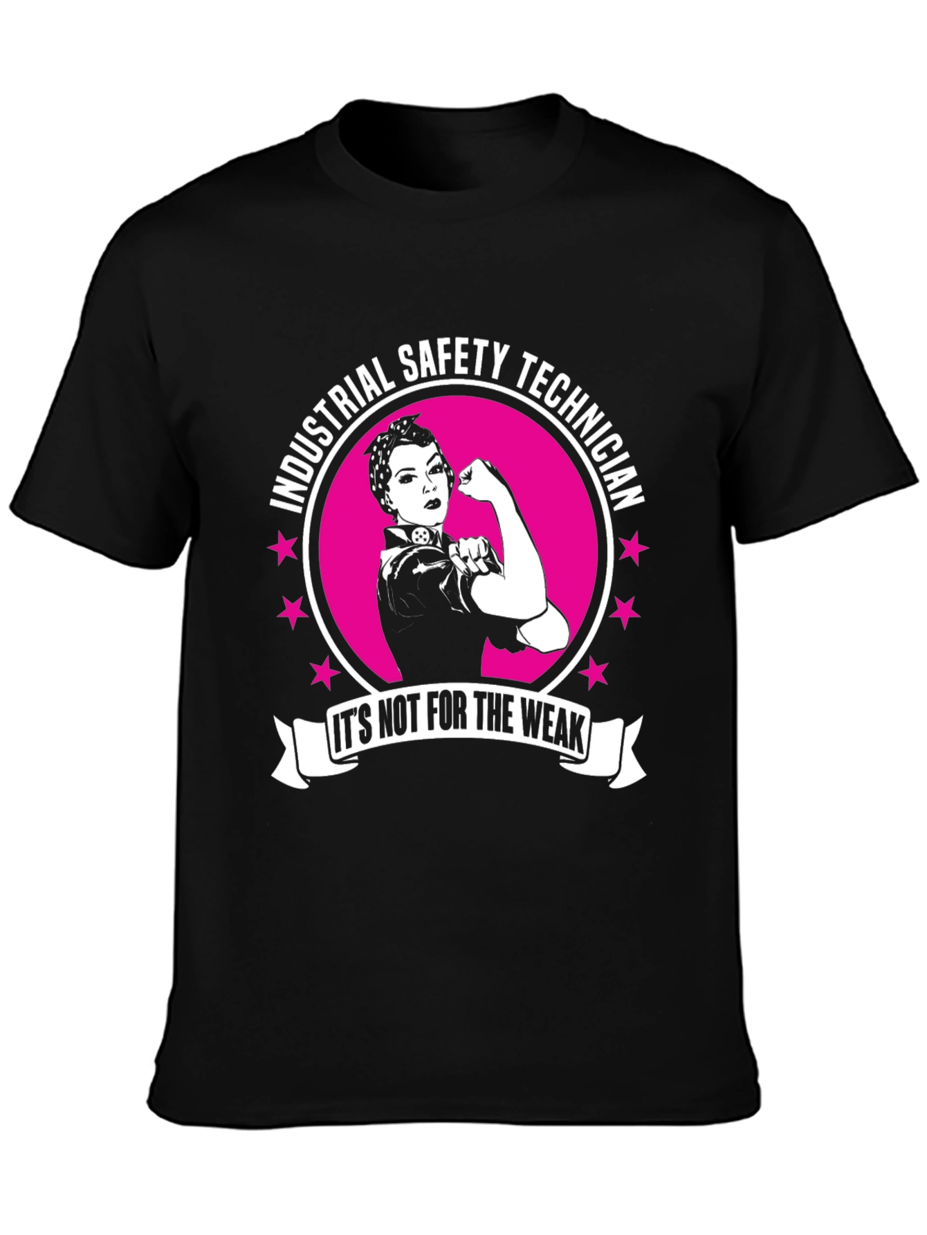 Industrial Safety Technician T-Shirt - Rosie the Riveter
