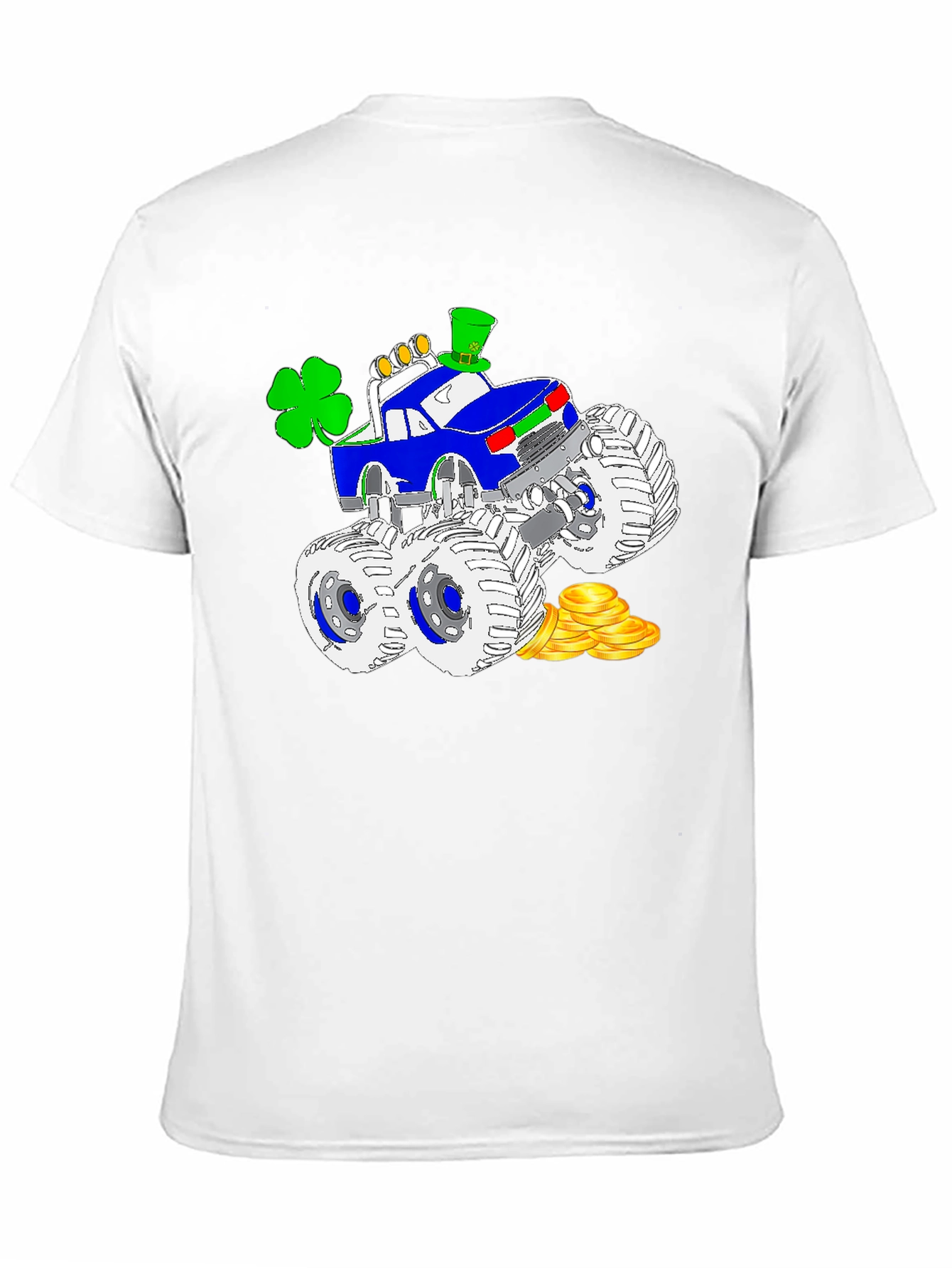 St. Patricks Monster Truck Graphic T-Shirt