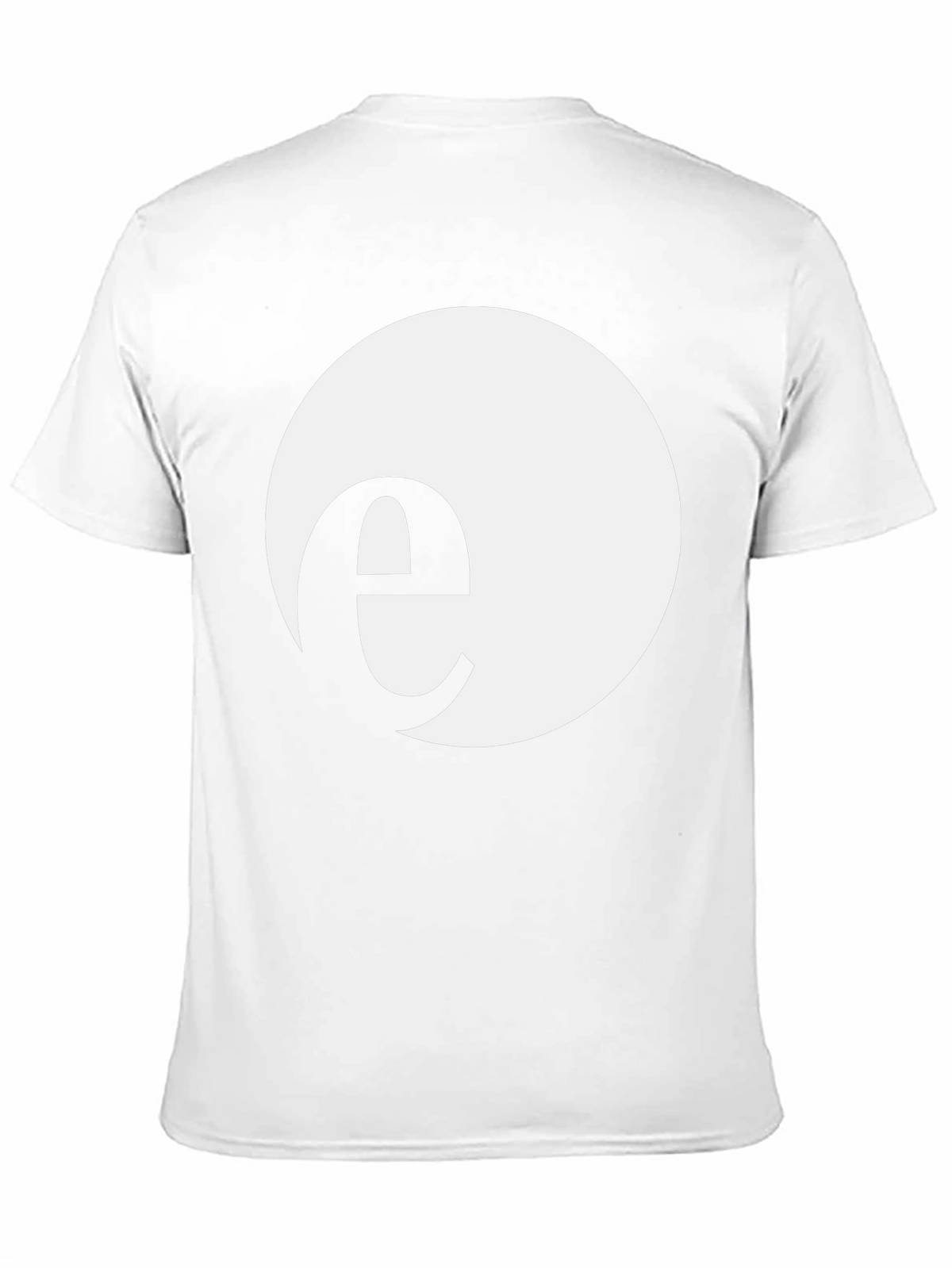 Minimalist e Circle Black T-Shirt