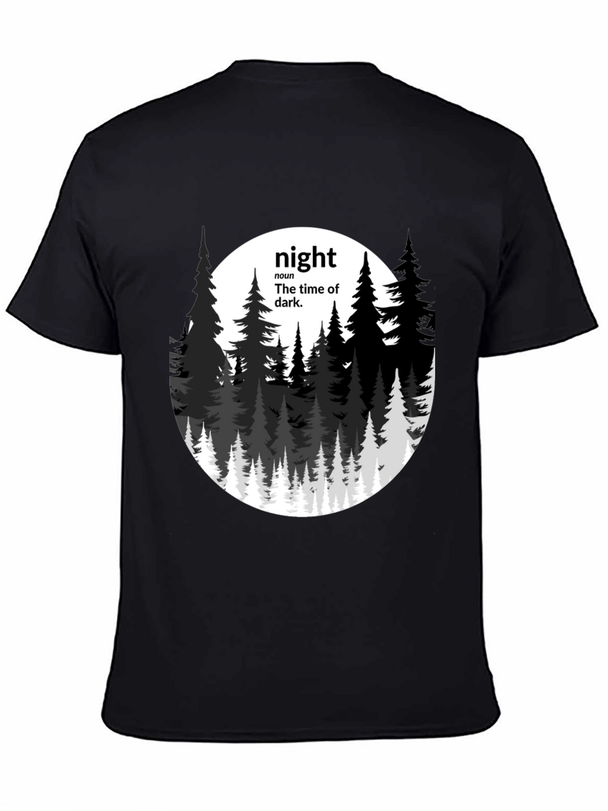 Night Definition Graphic Tee - Mens
