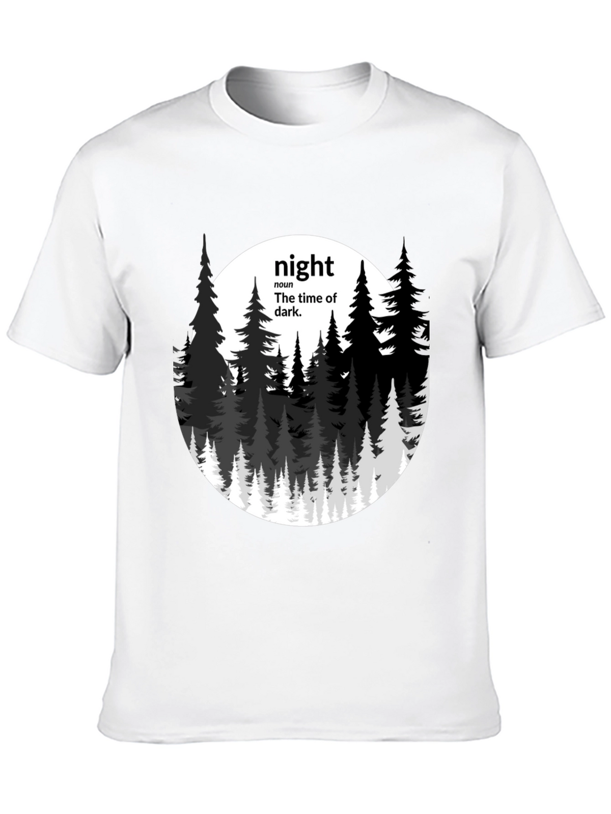 Night Definition Graphic Tee - Mens
