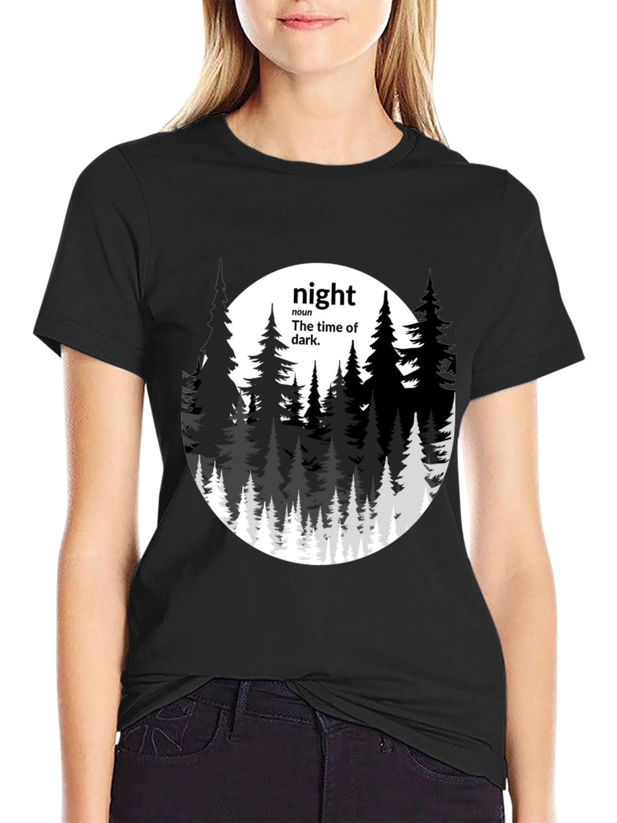 Night Definition Graphic Tee - Mens