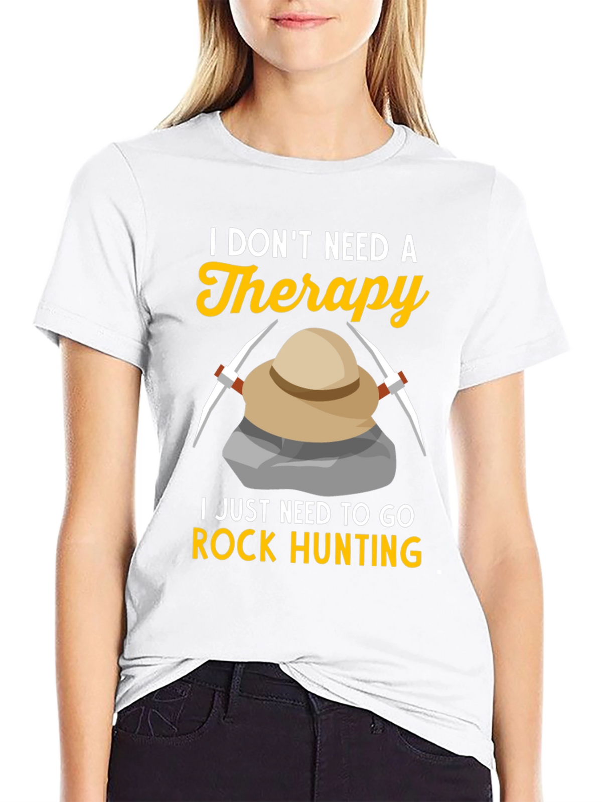 Rock Hunting Therapy T-Shirt