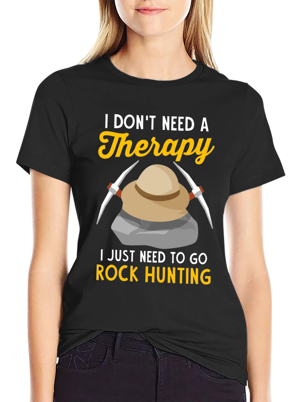 Rock Hunting Therapy T-Shirt