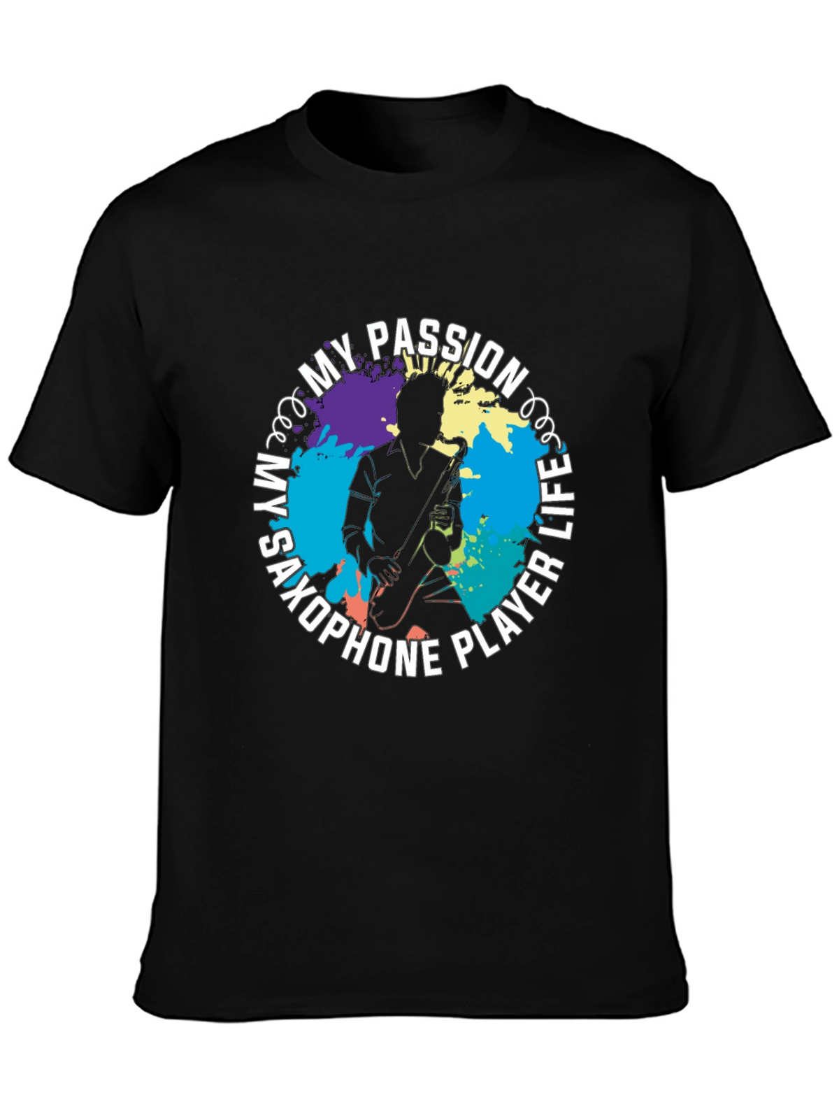 My Saxophone Player Life Graphic T-Shirt