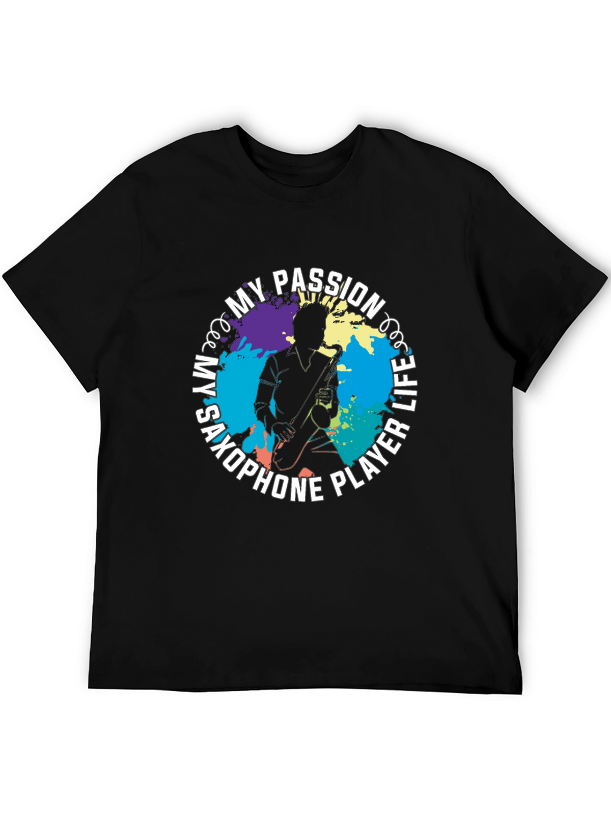 My Saxophone Player Life Graphic T-Shirt