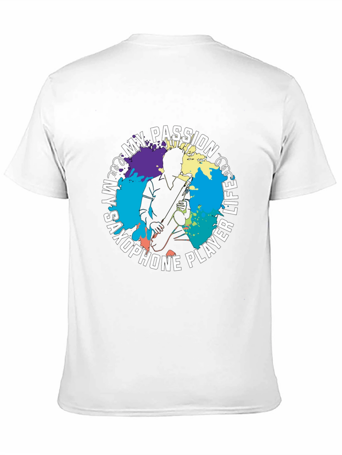 My Saxophone Player Life Graphic T-Shirt