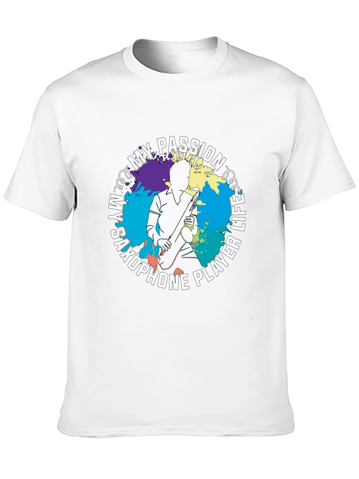 My Saxophone Player Life Graphic T-Shirt