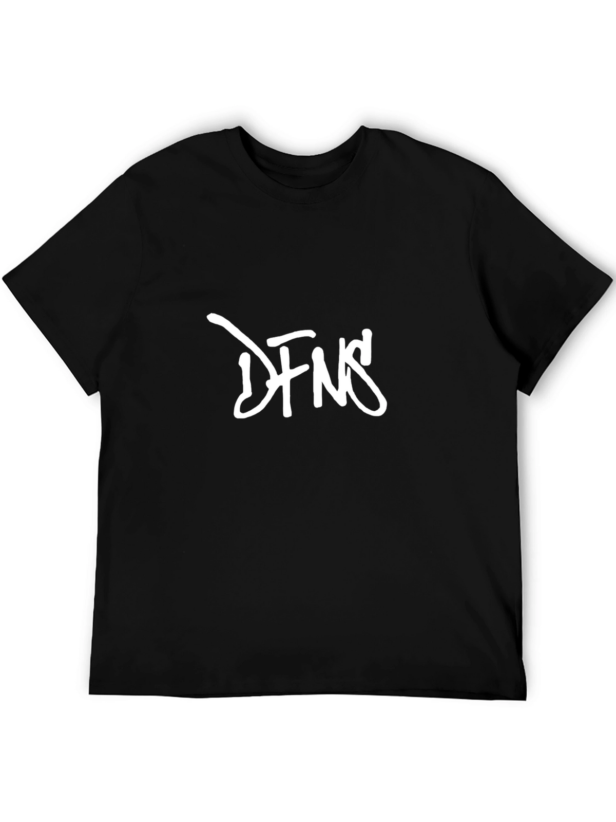 DFNS Graphic Print Black T-Shirt
