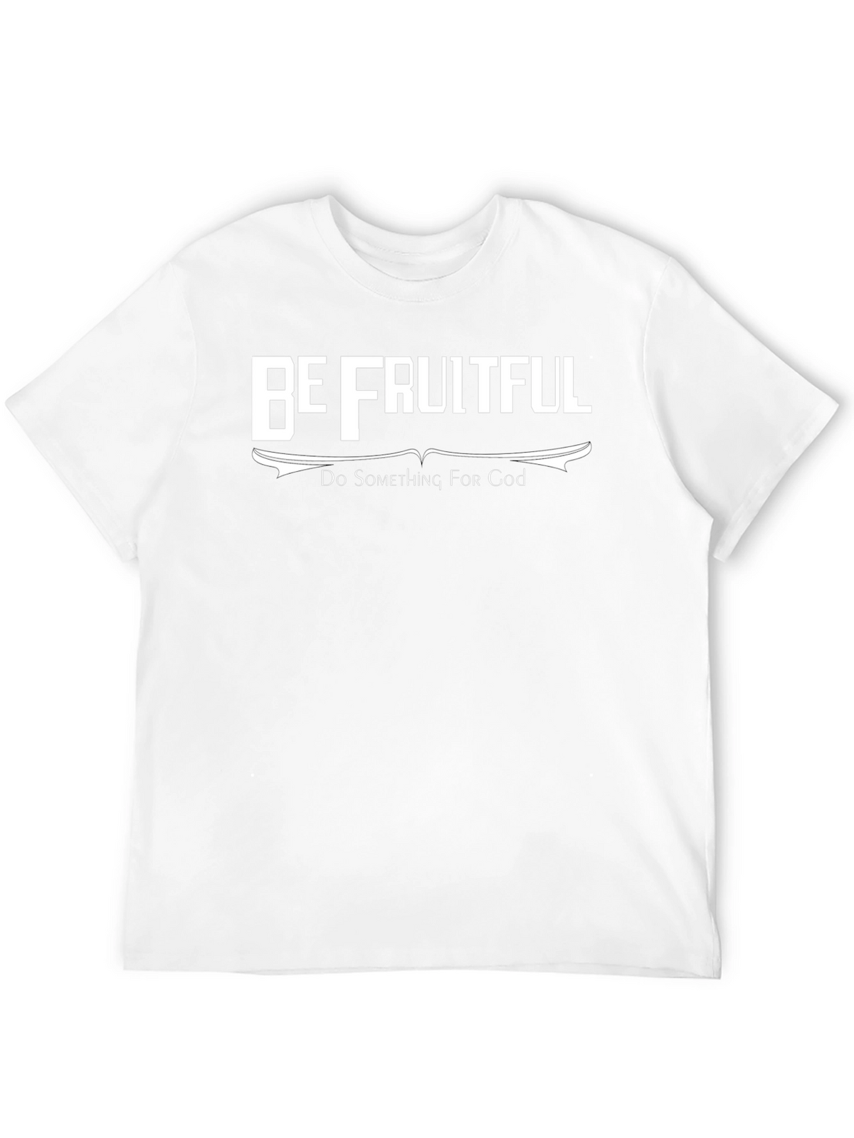 Be Fruitful Christian T-Shirt - Black