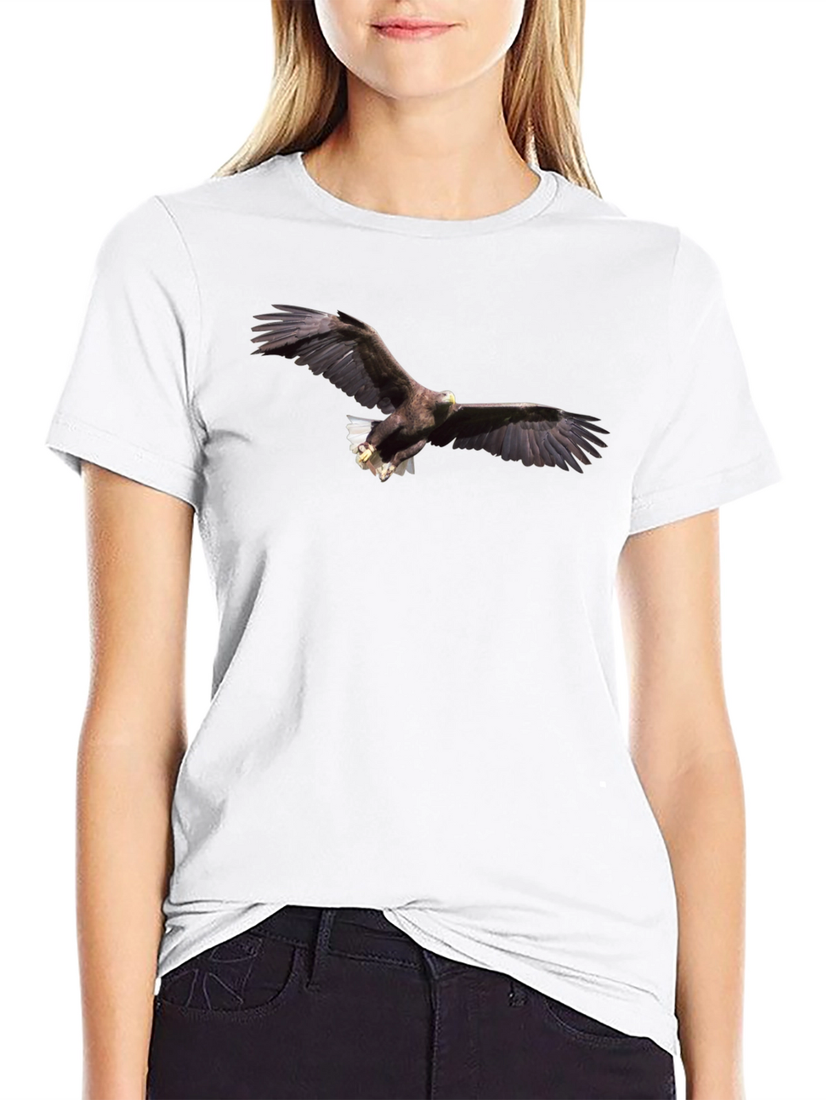 Eagle Graphic Black T-Shirt