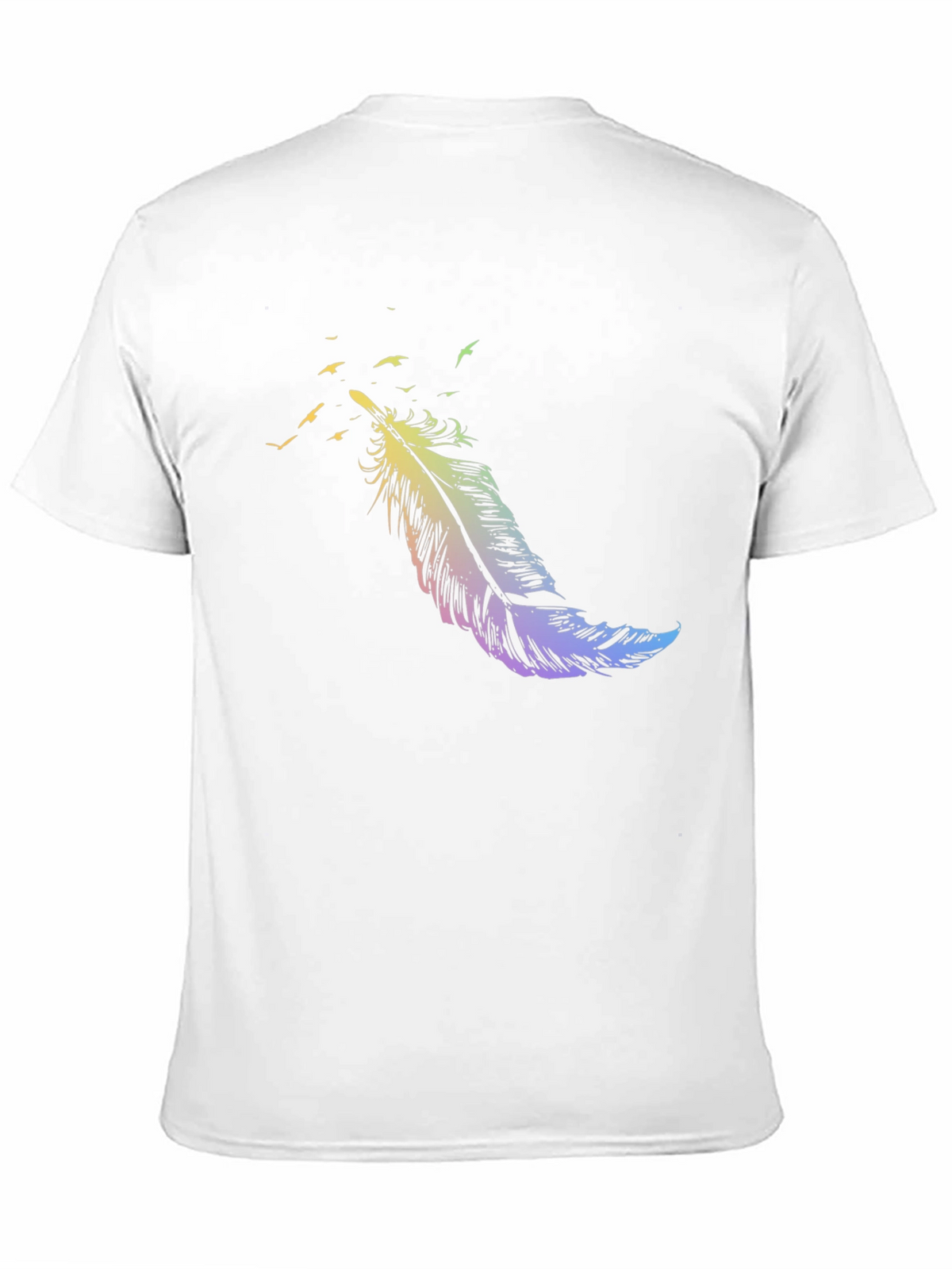 Feather Flight Graphic Print T-Shirt