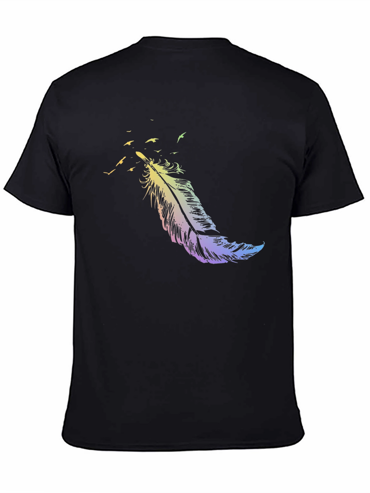 Feather Flight Graphic Print T-Shirt
