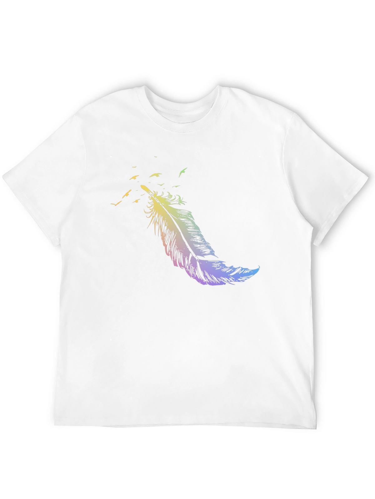 Feather Flight Graphic Print T-Shirt