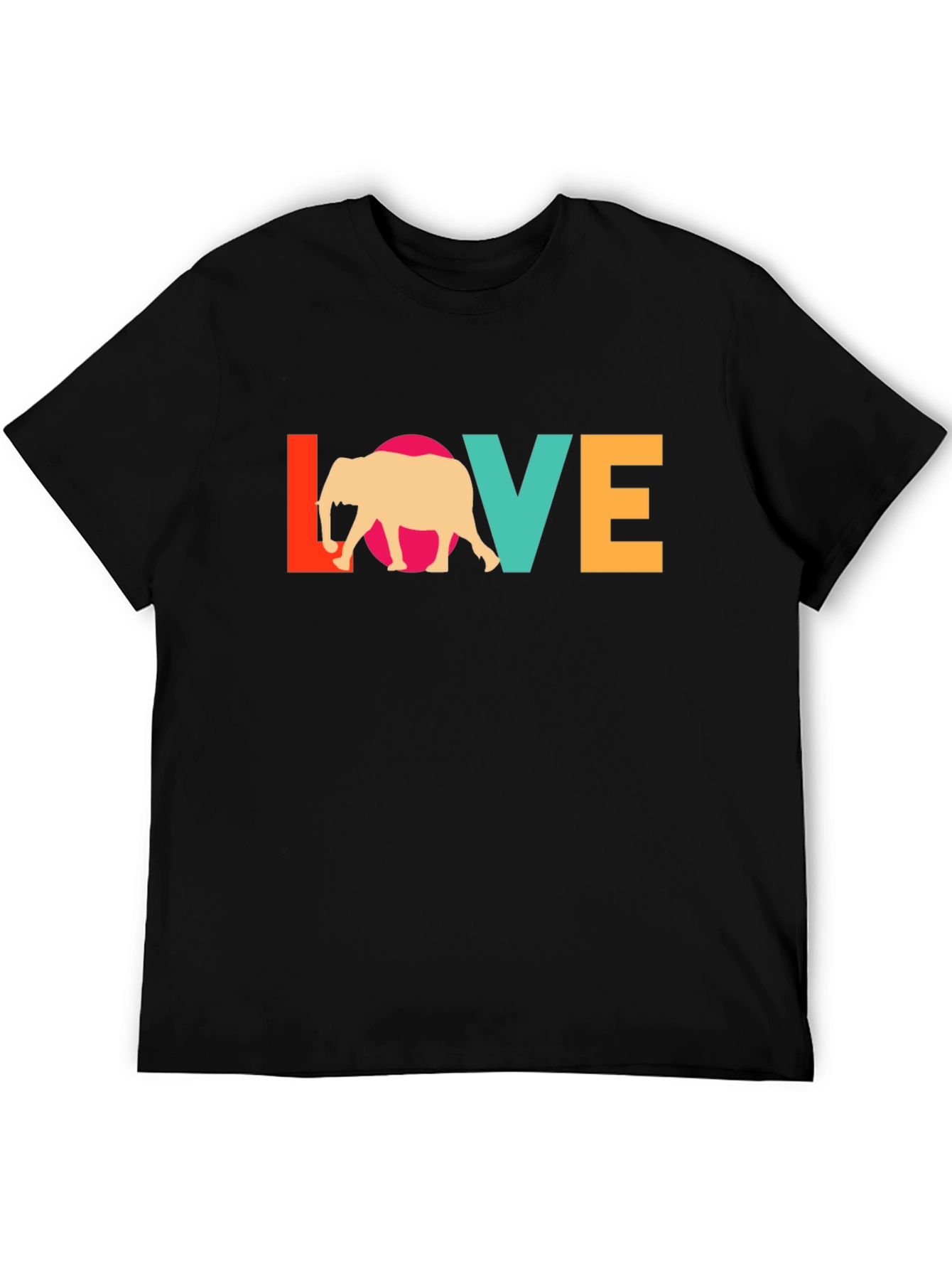 Elephant Love Graphic Tee - Stylish Comfort