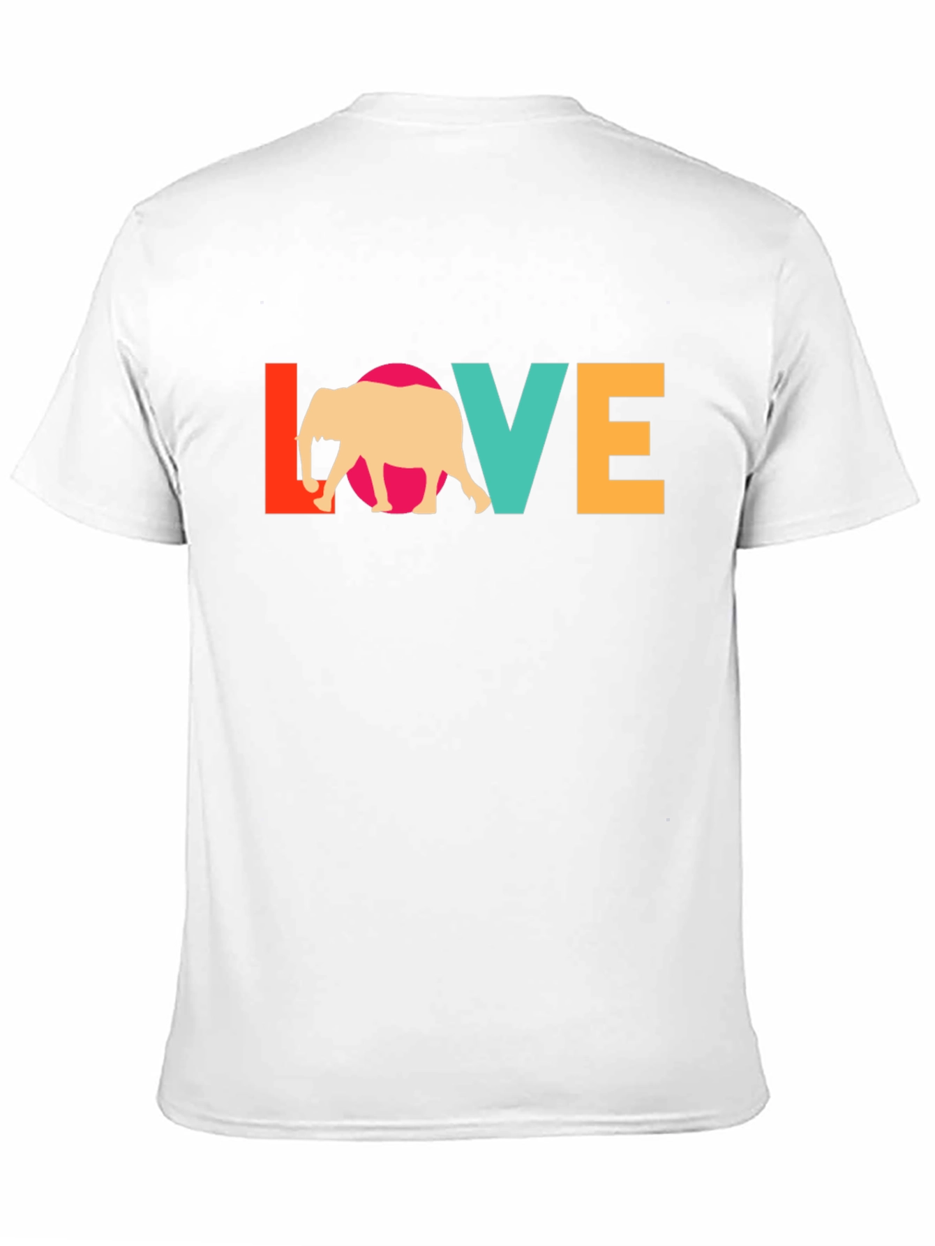 Elephant Love Graphic Tee - Stylish Comfort