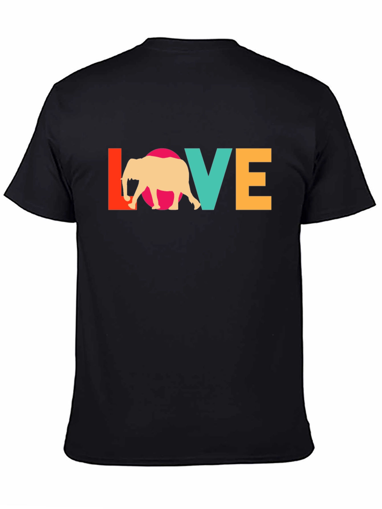 Elephant Love Graphic Tee - Stylish Comfort