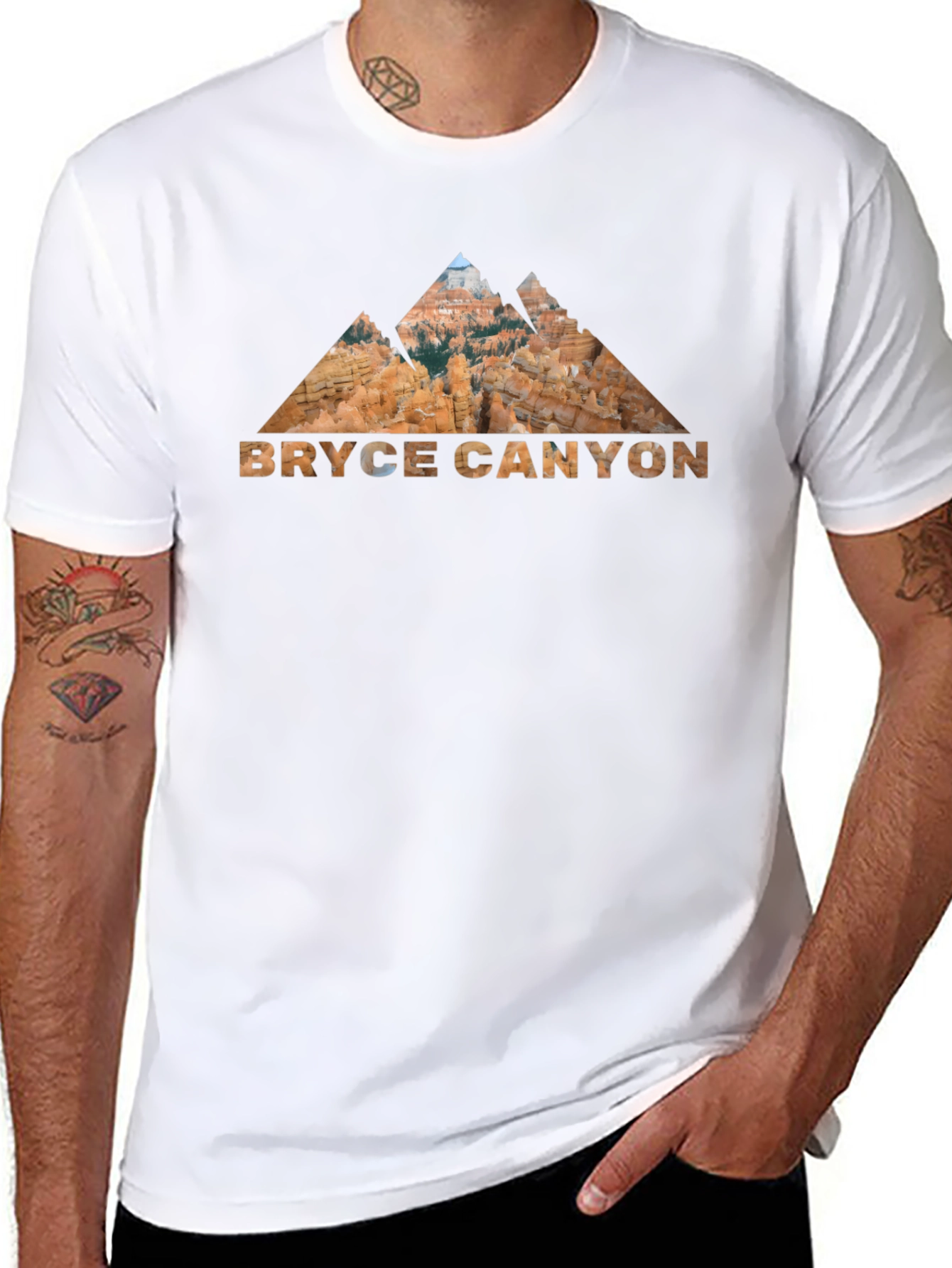 Bryce Canyon Graphic T-Shirt - Black