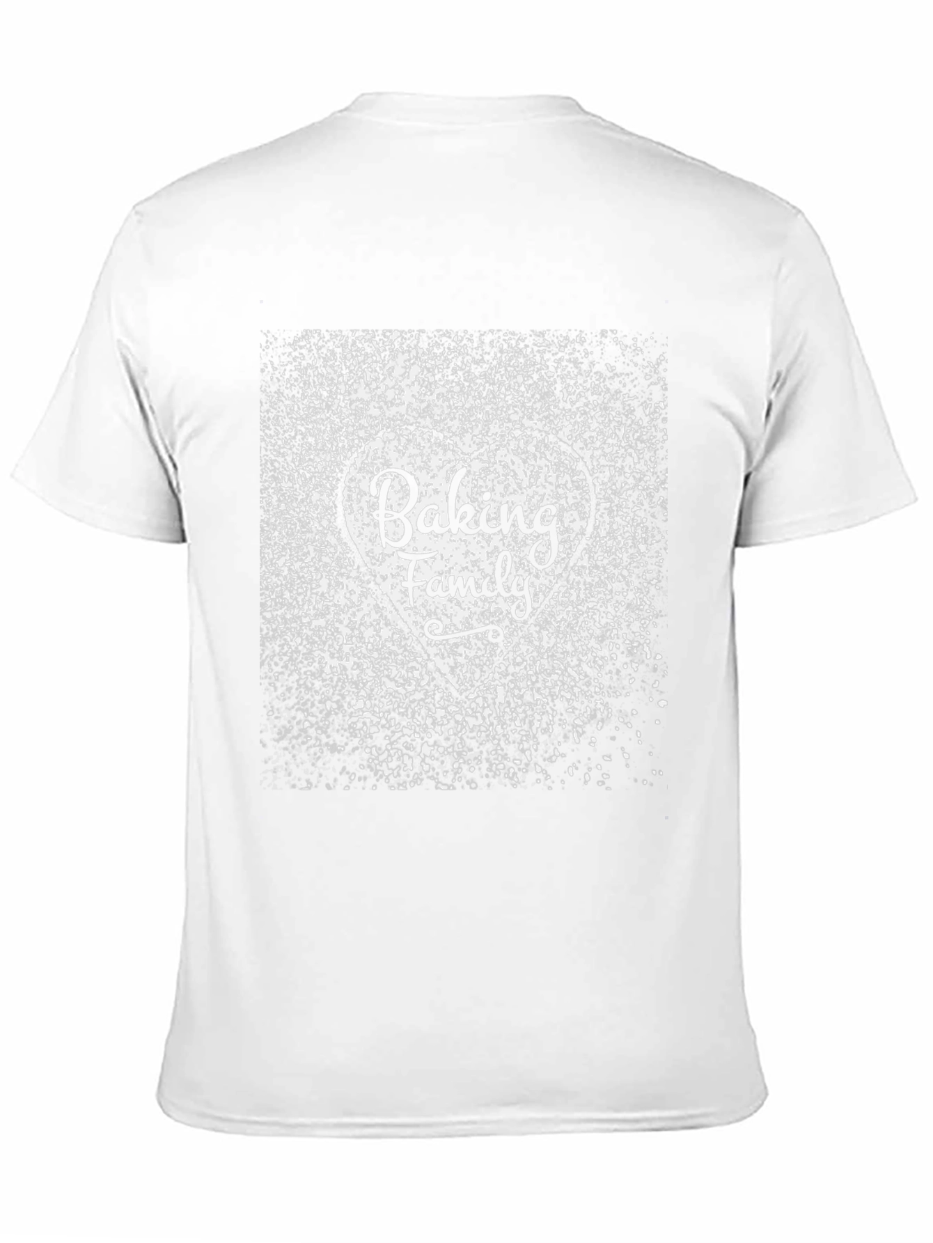 Baking Family T-Shirt - Heart Flour Design