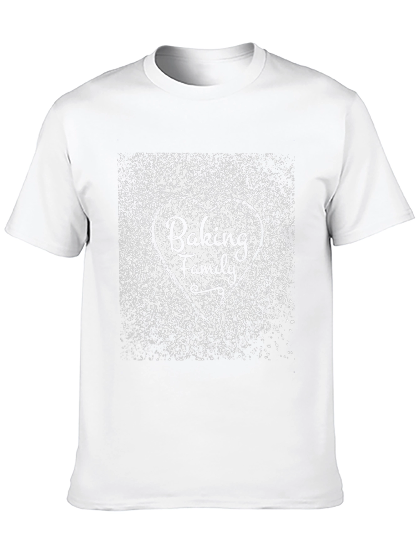 Baking Family T-Shirt - Heart Flour Design
