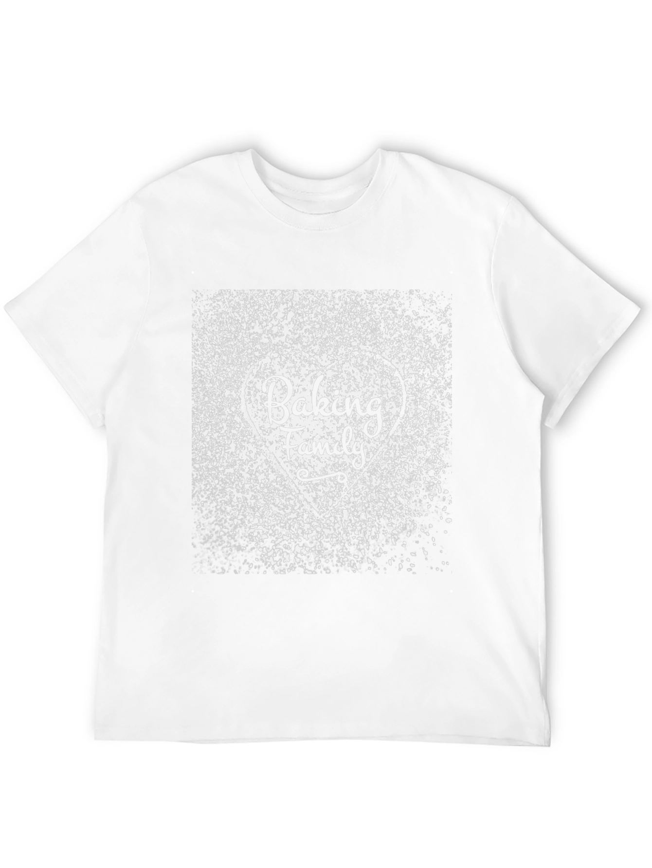 Baking Family T-Shirt - Heart Flour Design