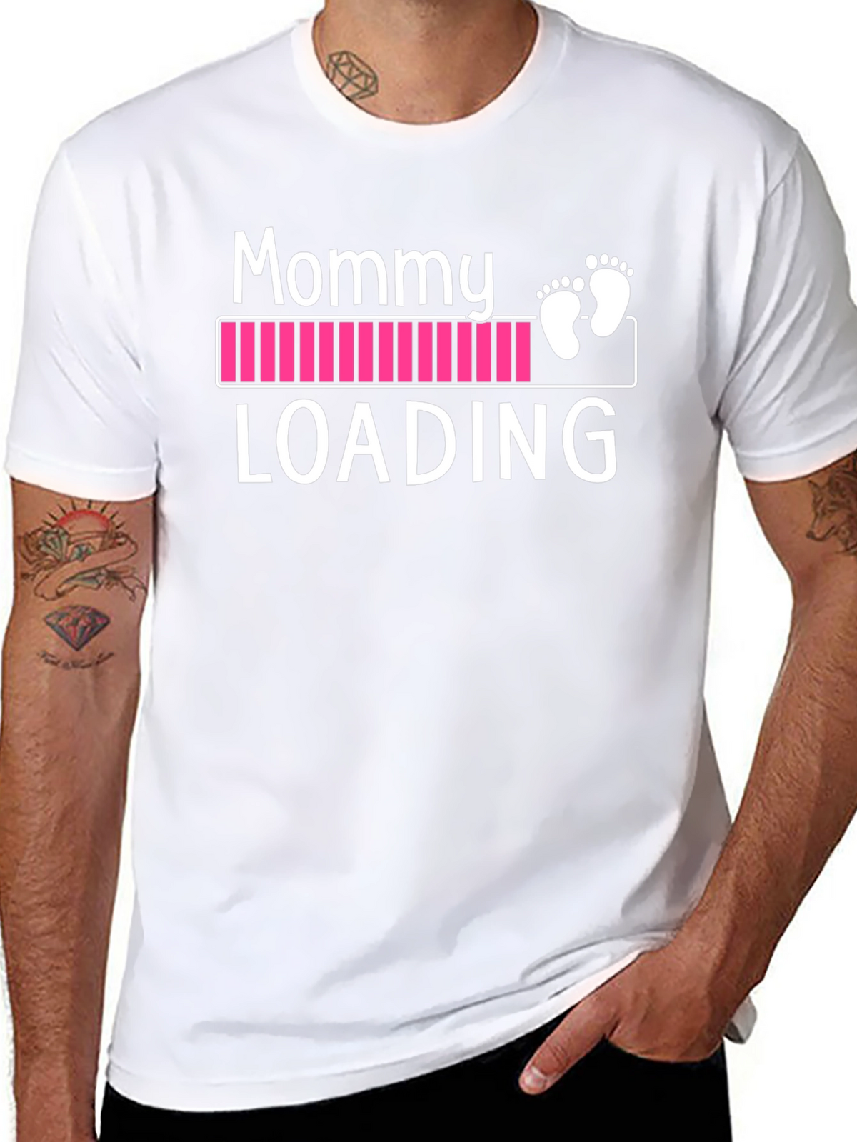 Mommy Loading Pregnancy T-Shirt